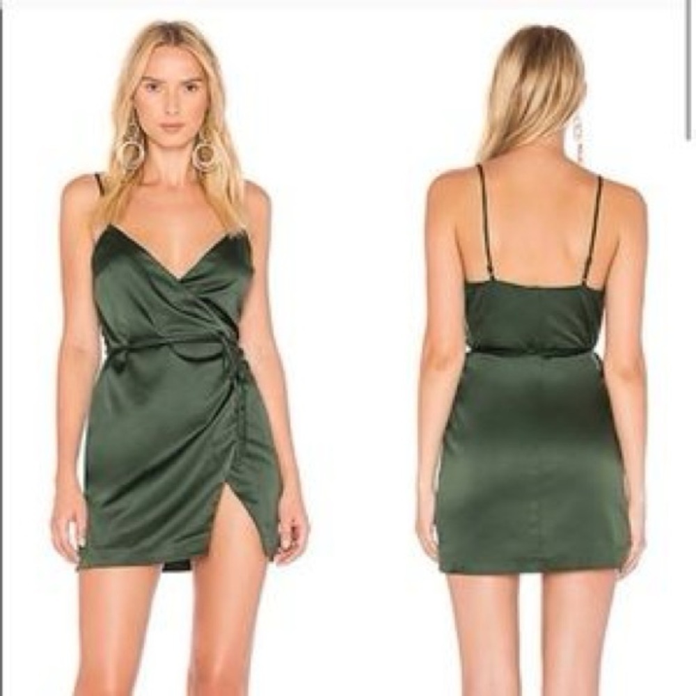 Majorelle Nina Dress in Ivy - Picture 2 of 7